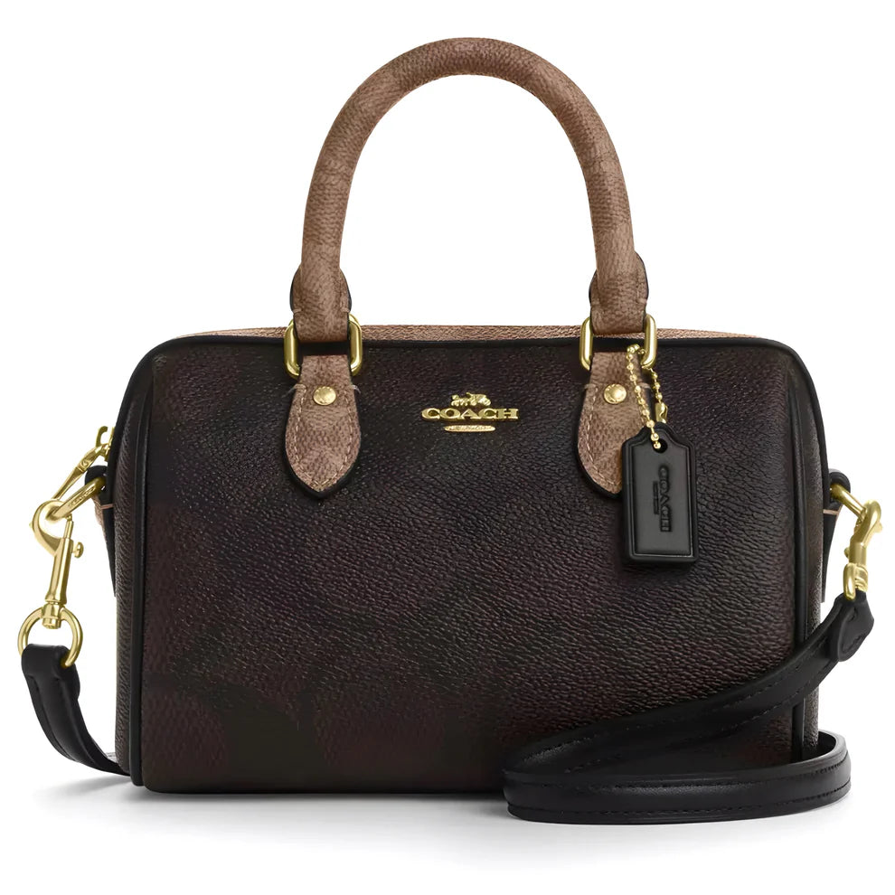 Coach Mini Rowan Crossbody Bag In Signature Canvas