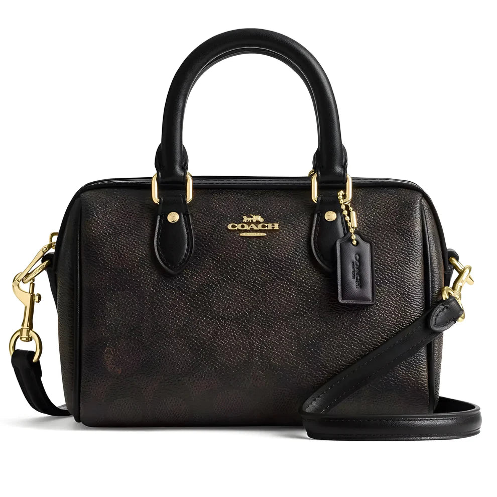 Coach Mini Rowan Crossbody Bag In Signature Canvas