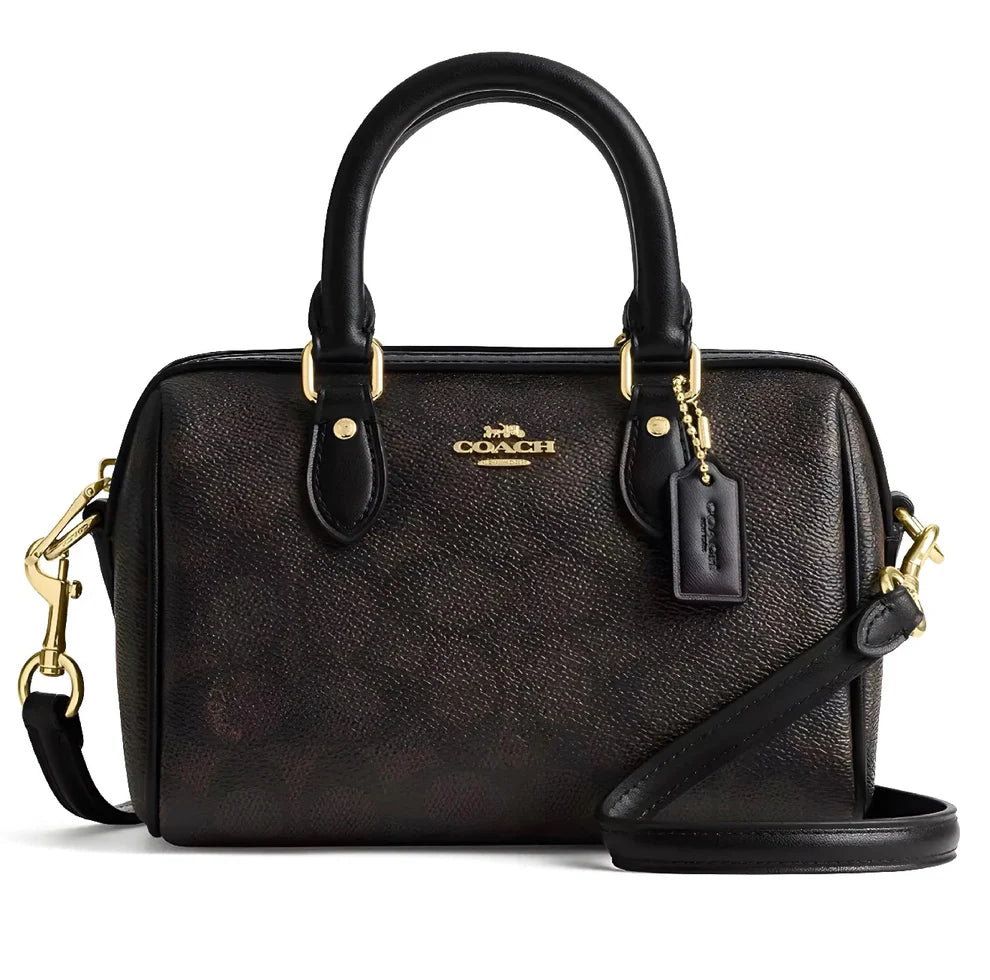 Coach Mini Rowan Crossbody Bag In Signature Canvas