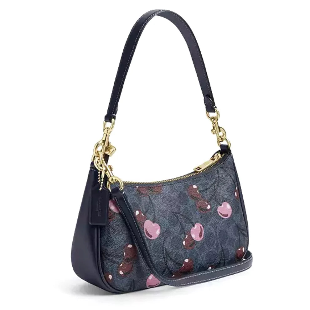 Coach Teri Shoulder Bag With Cherry Print