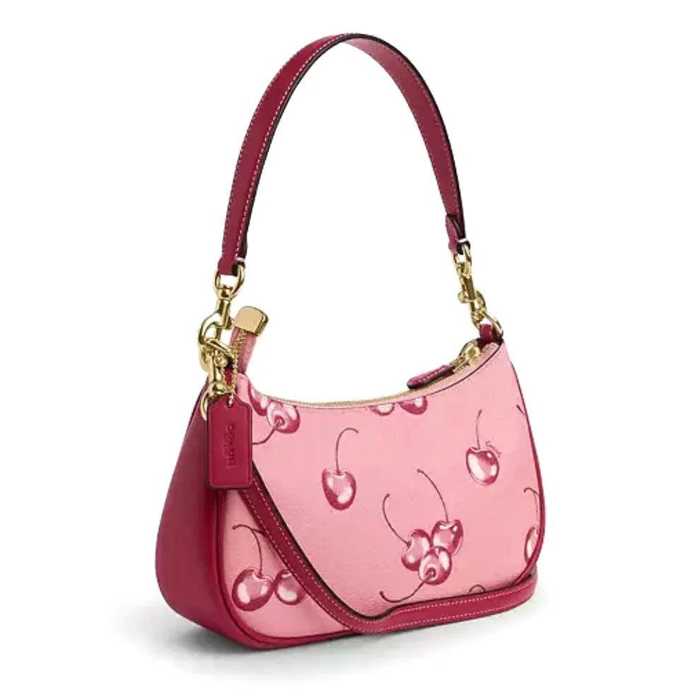 Coach Teri Shoulder Bag With Cherry Print